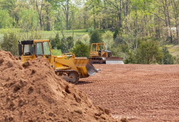 Construction Site Land Clearing in Monroe